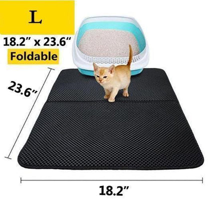 Cat Litter Mat-Double Layer - WikiWii