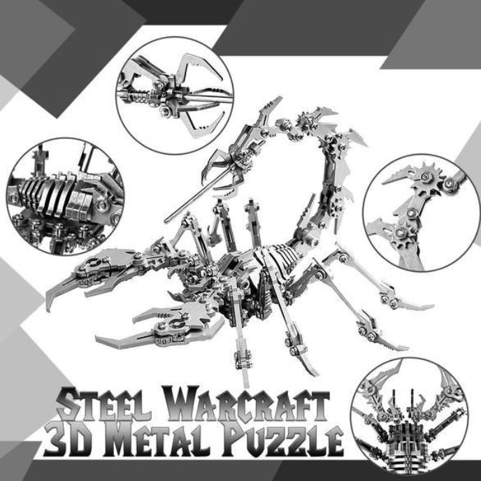 3D Steel Puzzle - 50% OFF TODAY - YOYOWIZZ