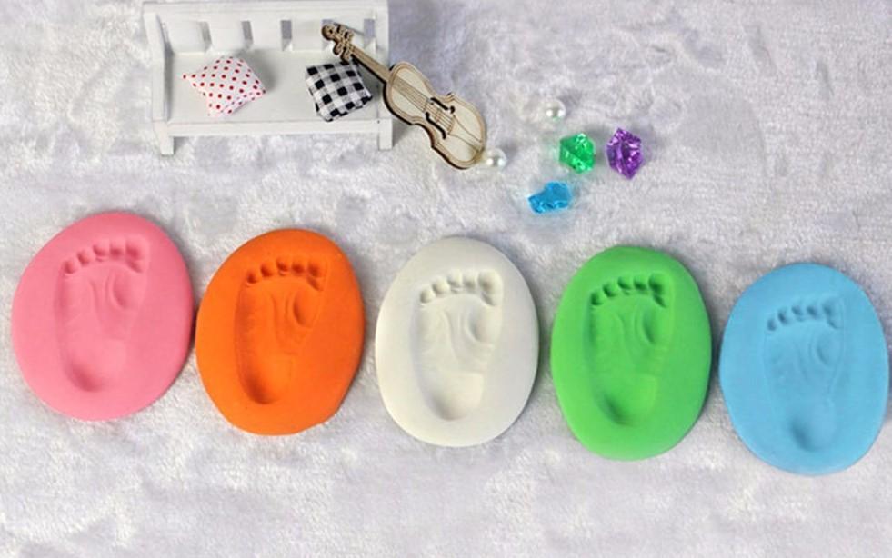 Baby handprint/footprint soft clay - YOYOWIZZ