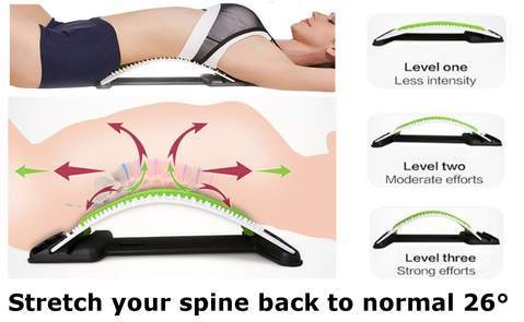 BACK STRETCHER AND MASSAGER - YOYOWIZZ