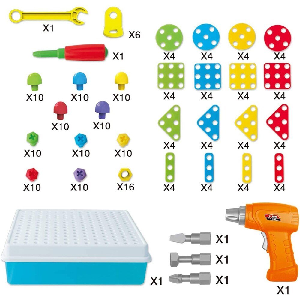 Drill & Screw Driver Tool Educational Toy - YOYOWIZZ