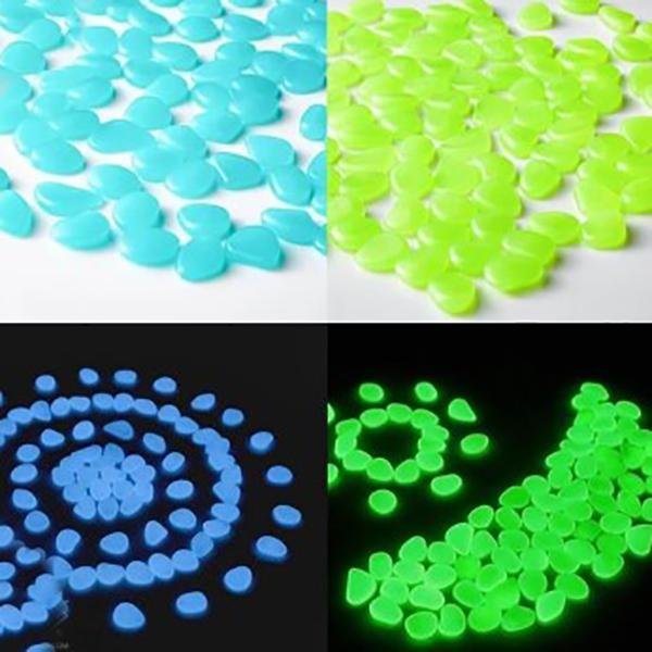 Glow In The Dark Garden Stones - YOYOWIZZ