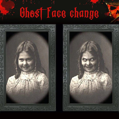 Halloween Ghost Face Photo - YOYOWIZZ