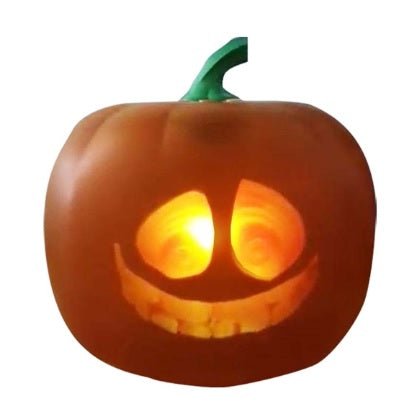 🎃 Halloween Talking Animated Pumpkin 🎃 with Built-In Projector & Speaker - YOYOWIZZ