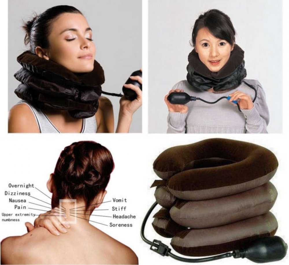 Inflatable Neck Traction Pillow - YOYOWIZZ