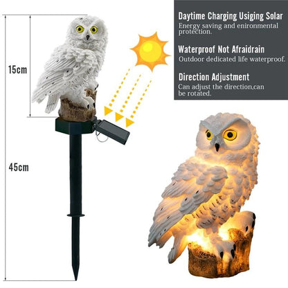 Solar Powered Owl Garden Lights - YOYOWIZZ