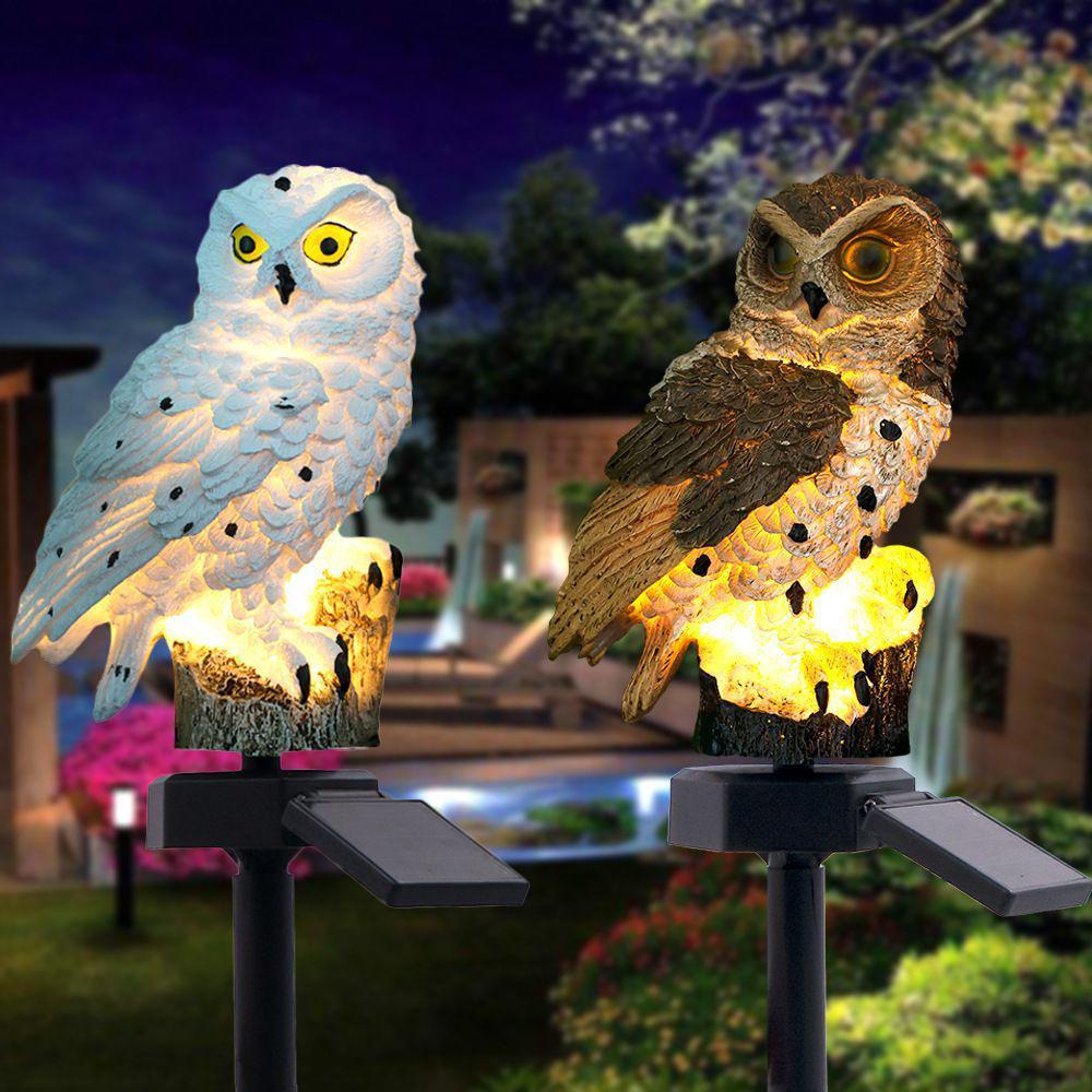 Solar Powered Owl Garden Lights - YOYOWIZZ